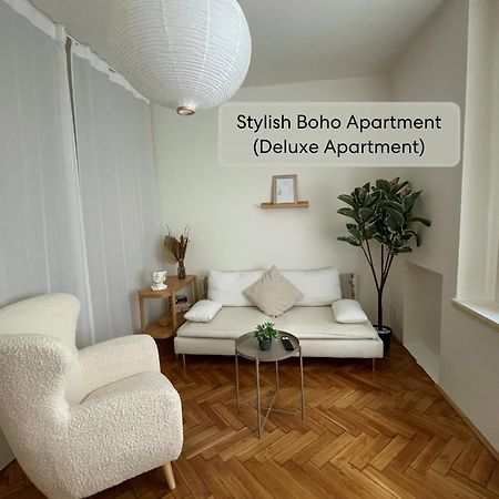 Urban Retreat I Modern Boho Apartments In Lovely Letna District - 10 Minutes From Old Town Πράγα Εξωτερικό φωτογραφία